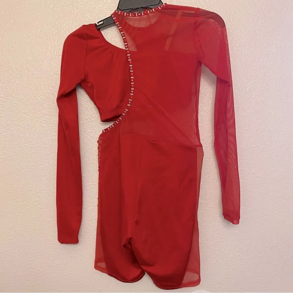 The Line up solo dance costume custom CARLSBAD contemporary biketard jazz SA
